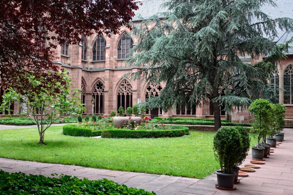 Cloister and Gothic Windows